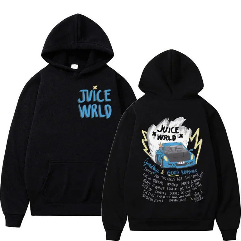 Casual Anime Hoodie Men's and Women's Anime Printed Retro Men's and Women's Top Dark Hoodie Hoodie Hoodie