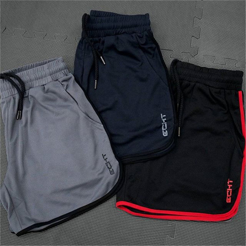 Summer Mens Brand Jogger Sporting Shorts slim Men Bodybuilding Sport Short Pants Crossfit Male gym Running Shorts